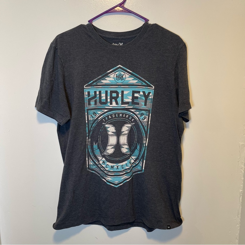 Hurley Gray T-Shirt Men’s Size Large